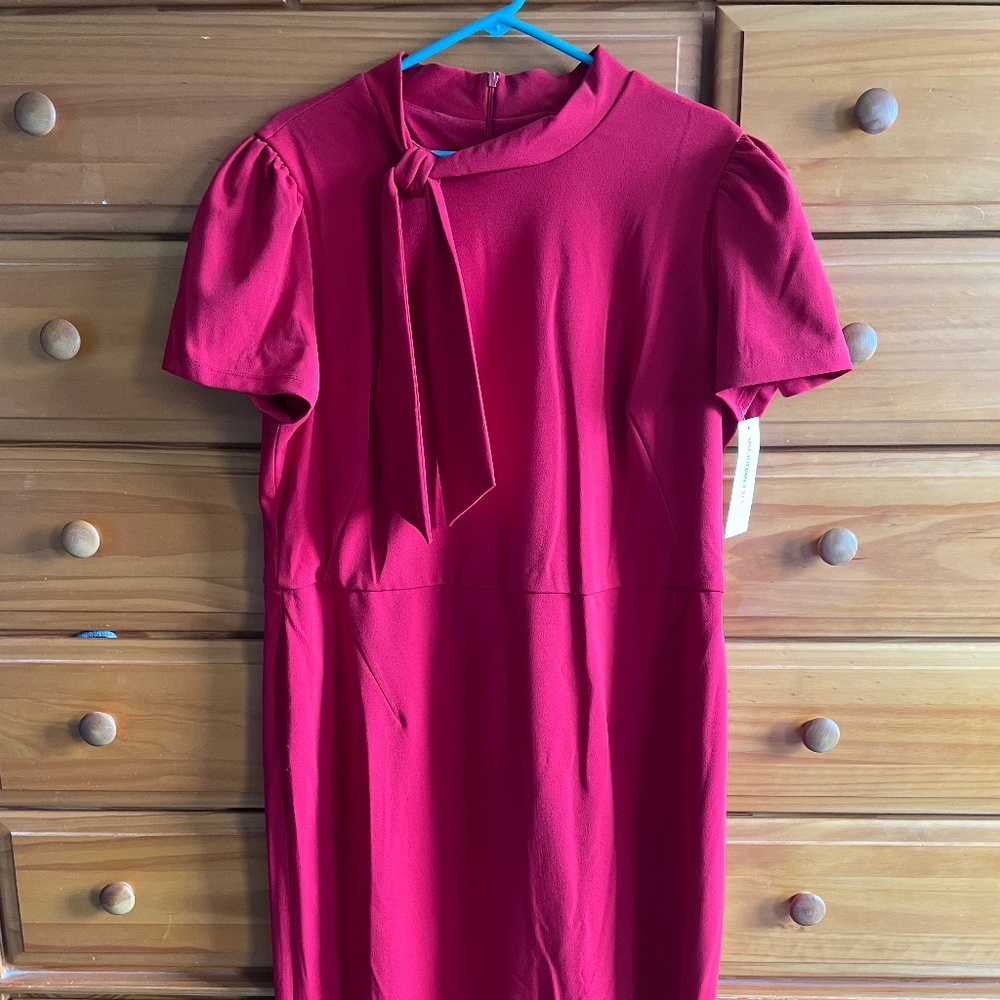Liz Claiborne Bright Red Dress